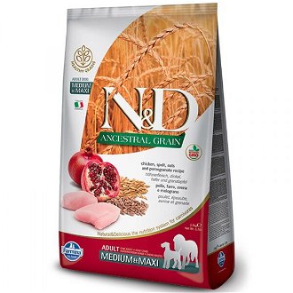 N&D Low Grain Dog Adult M/L Chicken & Pomegranate 12 kg