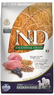 N&D Low Grain Dog Adult M/L Lamb & Blueberry 12 kg
