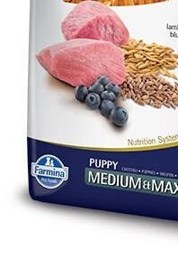 N&D Low Grain Dog Puppy M/L Lamb & Blueberry 12 kg 8