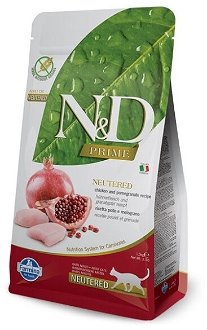 N&D Prime Cat Neutered Chicken & Pomegranate 1,5 kg
