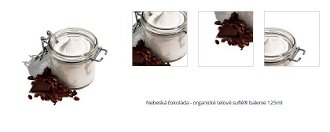 Nebeská čokoláda - organické telové suflé® balenie 125ml 1