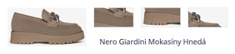 Nero Giardini Mokasíny Hnedá 1