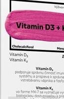 nesVITAMINS Vitamin D3 2000 I.U. + K2 70 μg 3