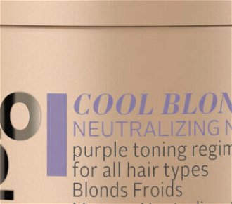 Neutralizačná maska pre blond vlasy Schwarzkopf Professional BlondMe Cool Blondes Mask - 30 ml (2631988) 5