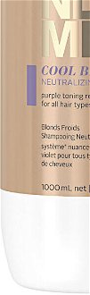 Neutralizačný šampón pre blond vlasy Schwarzkopf Professional BlondMe Cool Blondes Shampoo - 1000 ml (2631949, 2849693) + darček zadarmo 8