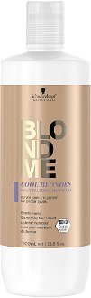 Neutralizačný šampón pre blond vlasy Schwarzkopf Professional BlondMe Cool Blondes Shampoo - 1000 ml (2849693) + darček zadarmo 2