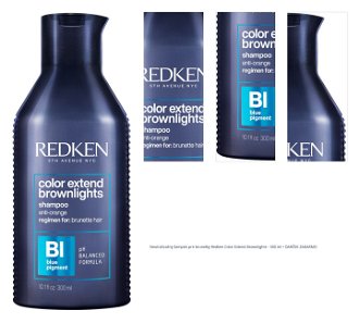Neutralizačný šampón pre brunetky Redken Color Extend Brownlights - 300 ml + DARČEK ZADARMO 1