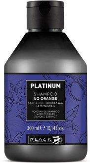 Neutralizačný šampón pre tmavé vlasy Black Platinum No Orange - 300 ml (250035) + darček zadarmo