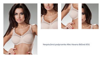 Nevystužená podprsenka Alles Havana Béžová 85G 1