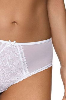 Nevystužená podprsenka Ava Lingerie 1396 Crystal Biela 75G 9