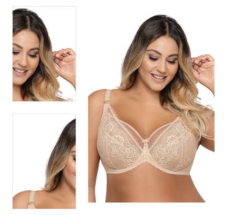 Nevystužená podprsenka Ava Lingerie 1824 Soft Béžová 100B 4