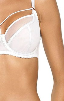 Nevystužená podprsenka Ava Lingerie 1923 Protea Biela 100G 9