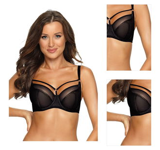 Nevystužená podprsenka Ava Lingerie 1923 Protea Čierna 80G 3