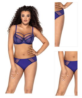 Nevystužená podprsenka Ava Lingerie 1923 Protea Modrá 70G 3