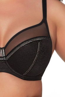 Nevystužená podprsenka Ava Lingerie 2090 Čierna 100C 9