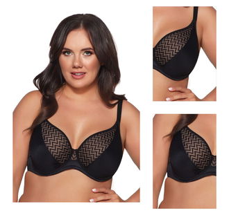 Nevystužená podprsenka Ava Lingerie 2103 Black Čierna 100B 3