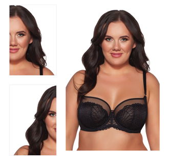 Nevystužená podprsenka Ava Lingerie 2109 Puella Čierna 100G 4