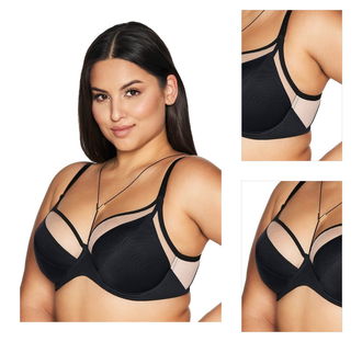 Nevystužená podprsenka Ava Lingerie 2136 Čierna 100G 3