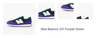 New Balance 237 Purple/ Green 1