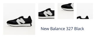 New Balance 327 Black 1