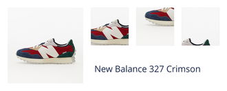 New Balance 327 Crimson 1