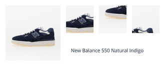 New Balance 550 Natural Indigo 1