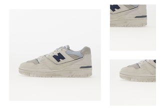 New Balance 550 White/ Grey 3