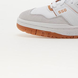 New Balance 550 White/ Orange 8