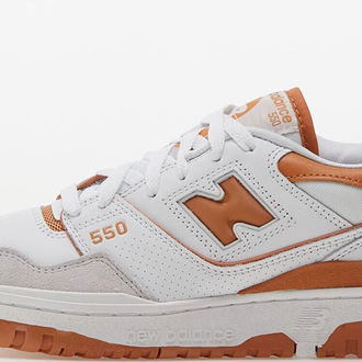 New Balance 550 White/ Orange 5