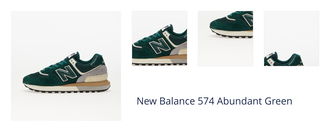 New Balance 574 Abundant Green 1