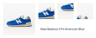 New Balance 574 American Blue 1