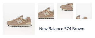 New Balance 574 Brown 1