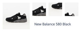 New Balance 580 Black 1