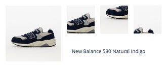 New Balance 580 Natural Indigo 1