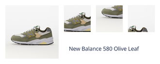 New Balance 580 Olive Leaf 1