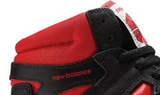 New Balance 650 "Black Red" - Pánske - Tenisky New Balance - Čierne - BB650RBR - Veľkosť: 44.5 6