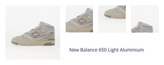 New Balance 650 Light Aluminium 1