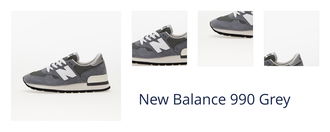 New Balance 990 Grey 1