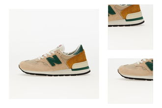 New Balance 990 V1 Green/ Tan 3