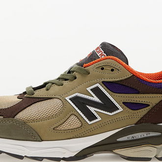 New Balance 990 V3 Tan/ Blue 5