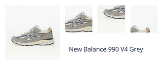 New Balance 990 V4 Grey 1