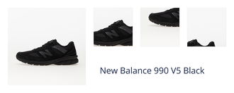 New Balance 990 V5 Black 1