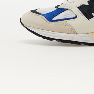 New Balance 990 White/ Blue 8