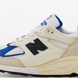 New Balance 990 White/ Blue 5