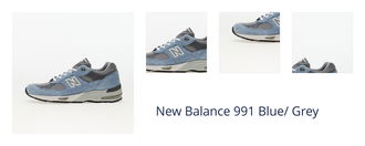 New Balance 991 Blue/ Grey 1