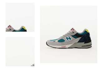 New Balance 991 Grey/ Teal 4