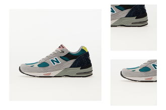 New Balance 991 Grey/ Teal 3