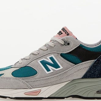 New Balance 991 Grey/ Teal 5