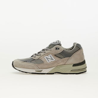 New Balance 991 Grey/ White/ Silver 2