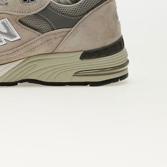 New Balance 991 Grey/ White/ Silver 9